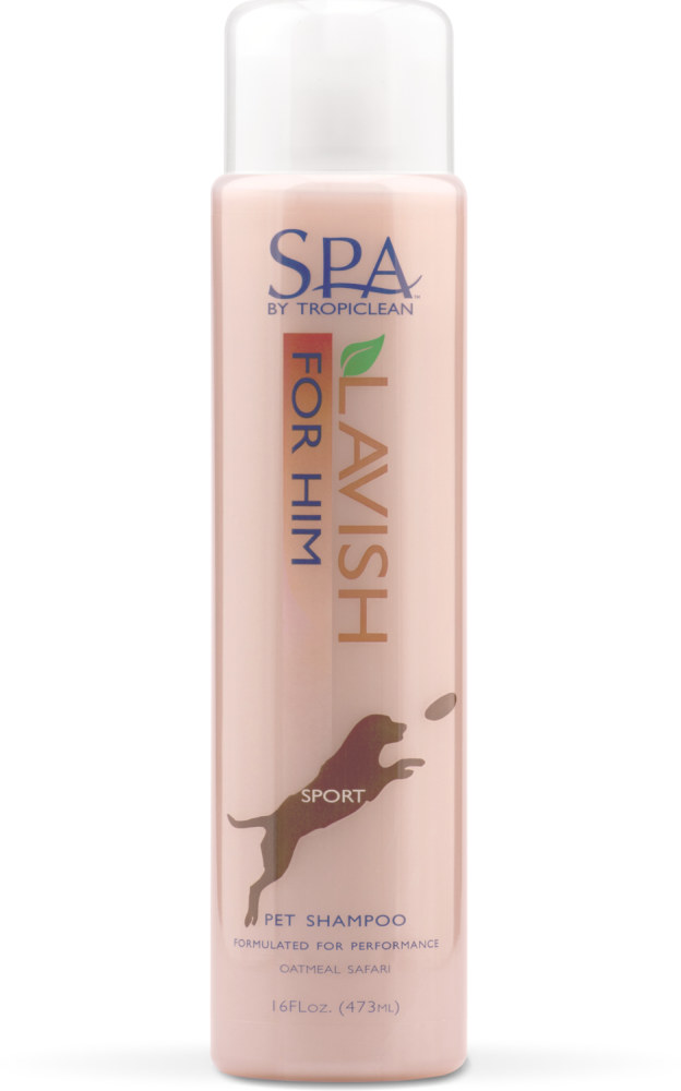 SPA by TropiClean Lavish For Him Shampoo for Pets, 16oz