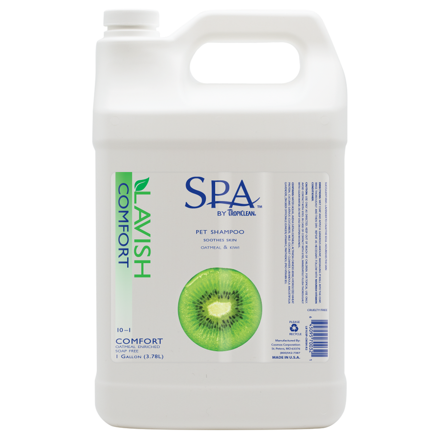 SPA by TropiClean Lavish Comfort Shampoo for Pets, 1 gal