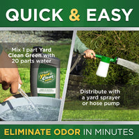 Urine Off Yard Clean Green Refill, 1 gal