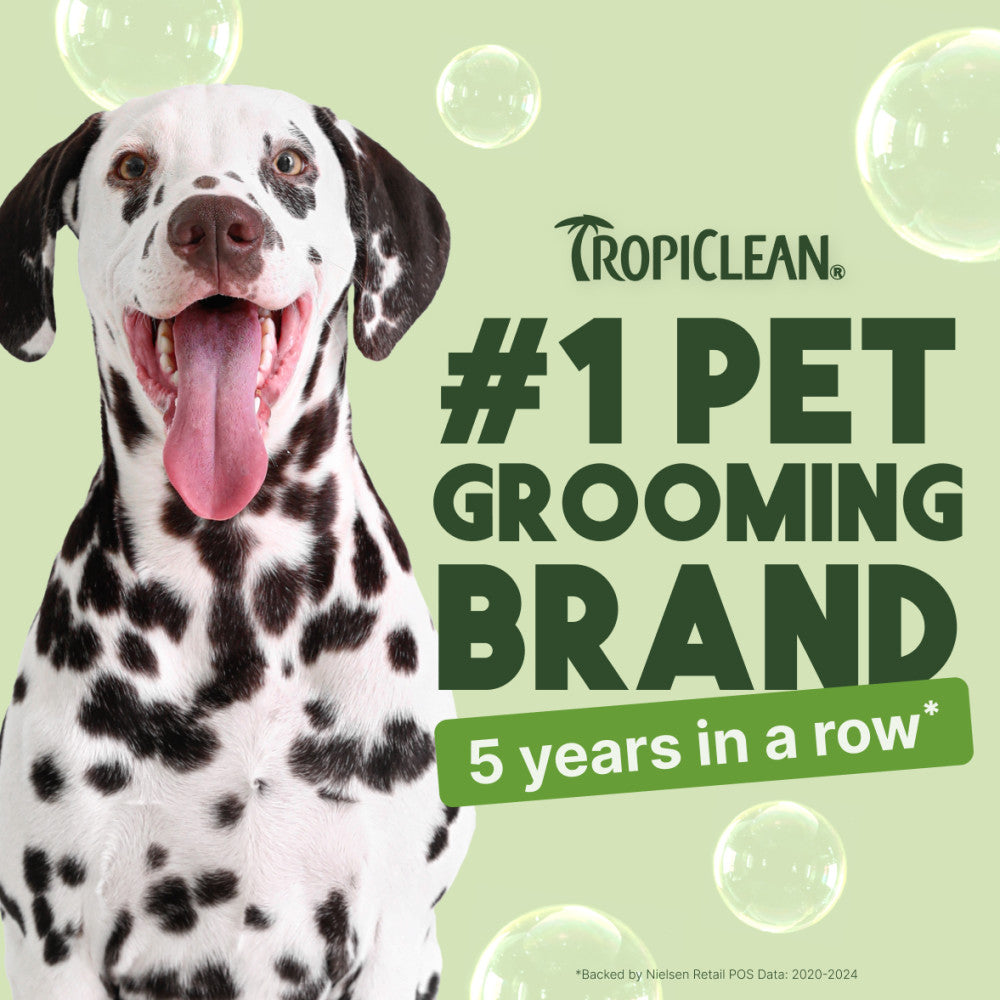 TropiClean Aloe + Coconut Deodorizing Pet Shampoo, 2.5 gal