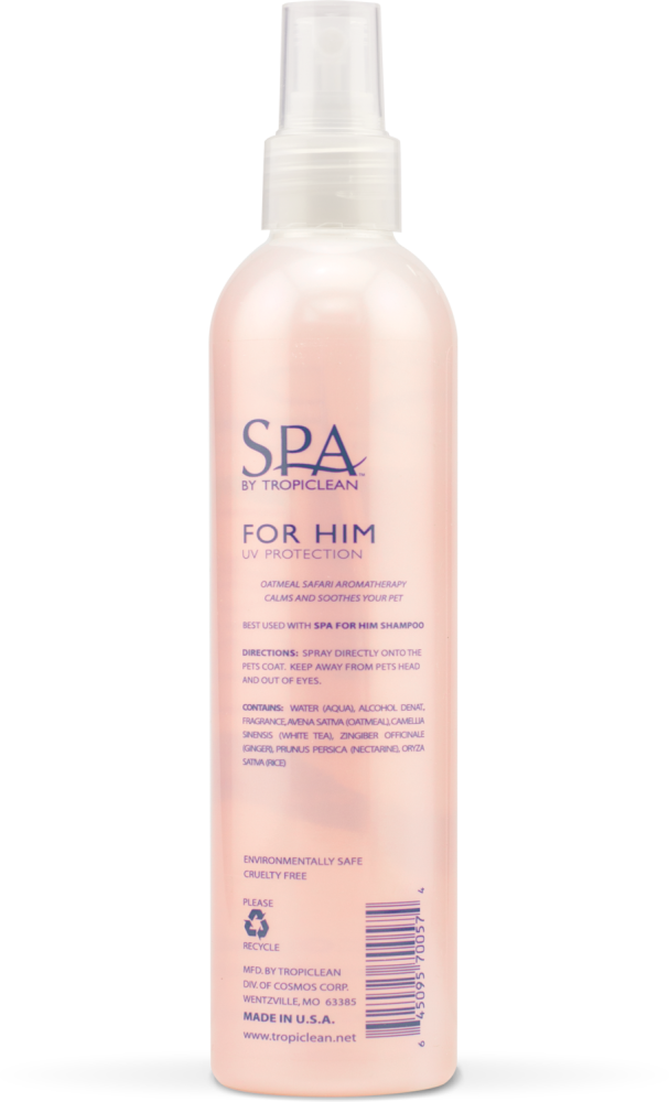 SPA by TropiClean Lavish For Him Cologne Spray for Pets, 8oz