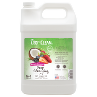 TropiClean Berry & Coconut Deep Cleansing Shampoo for Pets, 1 gal
