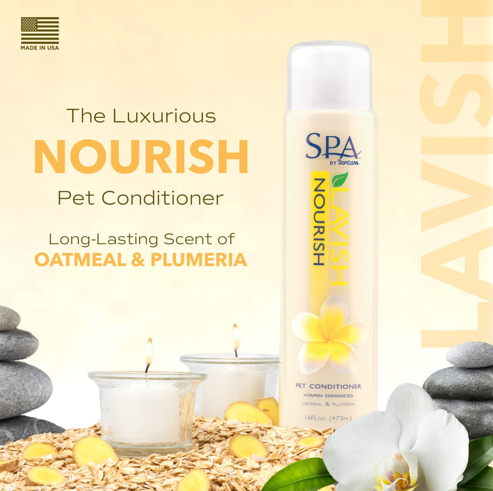 SPA by TropiClean Lavish Nourish Conditioner for Pets, 1 gal