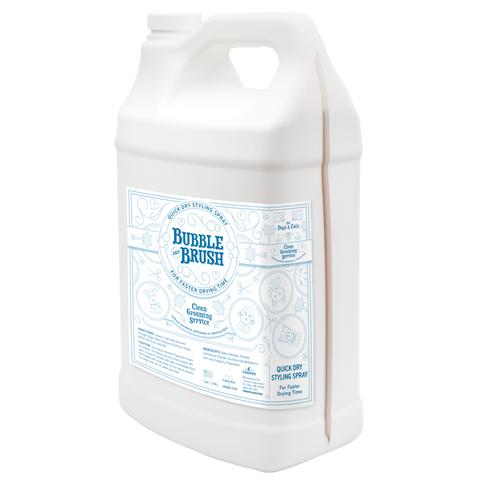 Bubble and Brush Quick Dry Styling Spray, 1 gal