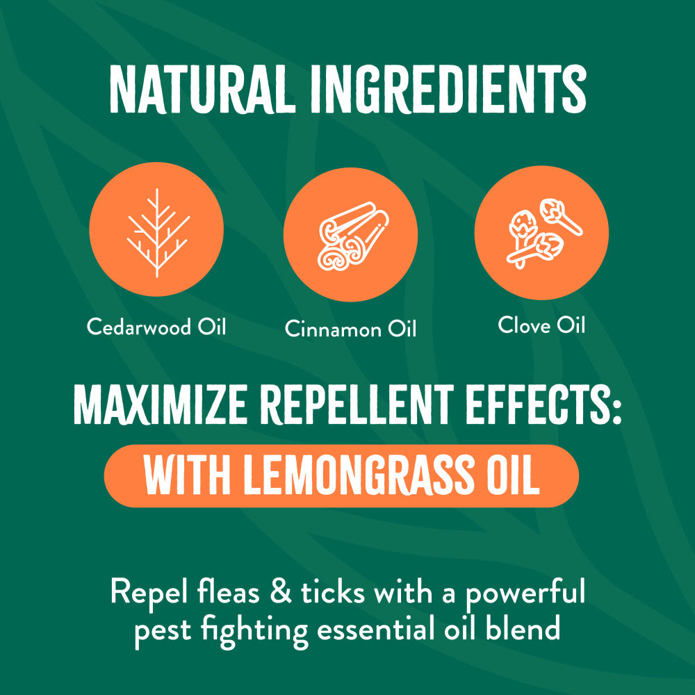 TropiClean Natural* Flea + Tick Yard Spray, 32oz