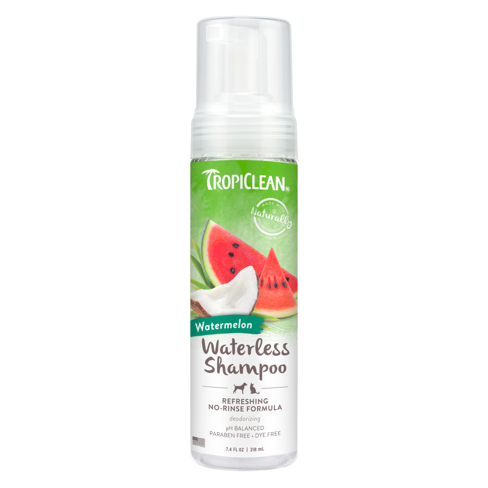 TropiClean Watermelon Waterless Shampoo, 7.4oz