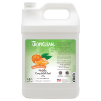 TropiClean Sweet Mandarin High Concentrate Shampoo for Pets, 1 gal