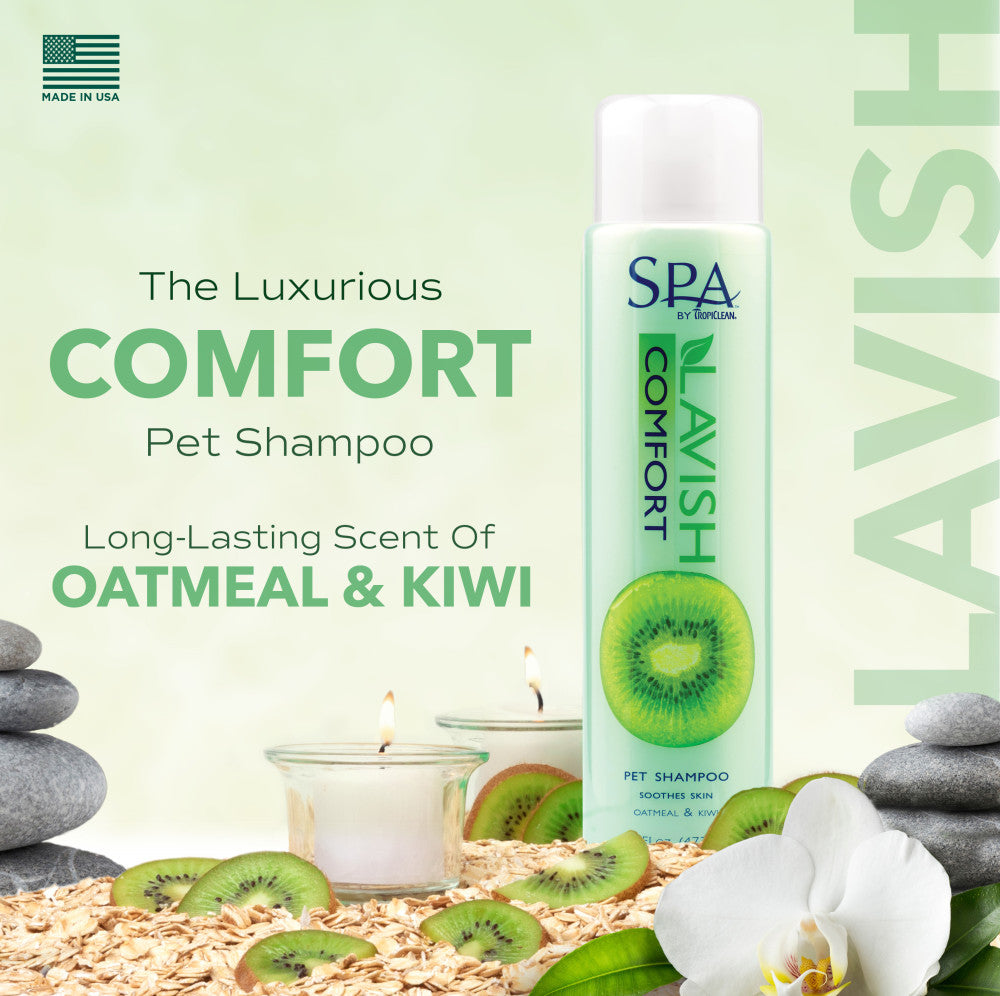 SPA by TropiClean Lavish Comfort Shampoo for Pets, 1 gal