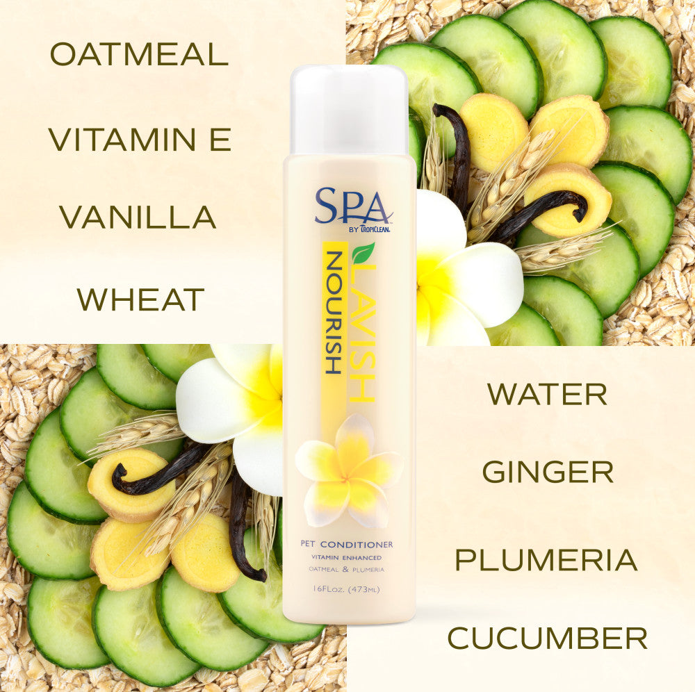 SPA by TropiClean Lavish Nourish Conditioner for Pets, 1 gal