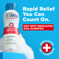 TropiClean OxyMed Vet Strength Hot Spot Medicated Dog Shampoo, 20oz