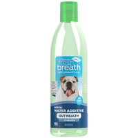 TropiClean Fresh Breath Dental Water Additive Plus Digestive Support for Dogs, 16oz