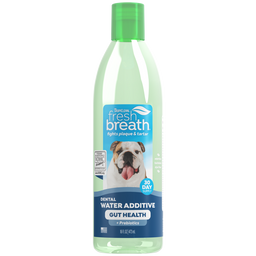 TropiClean Fresh Breath Dental Water Additive Plus Digestive Support for Dogs, 16oz