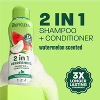 TropiClean 2 In 1 Refreshing Shampoo + Conditioner, 20oz