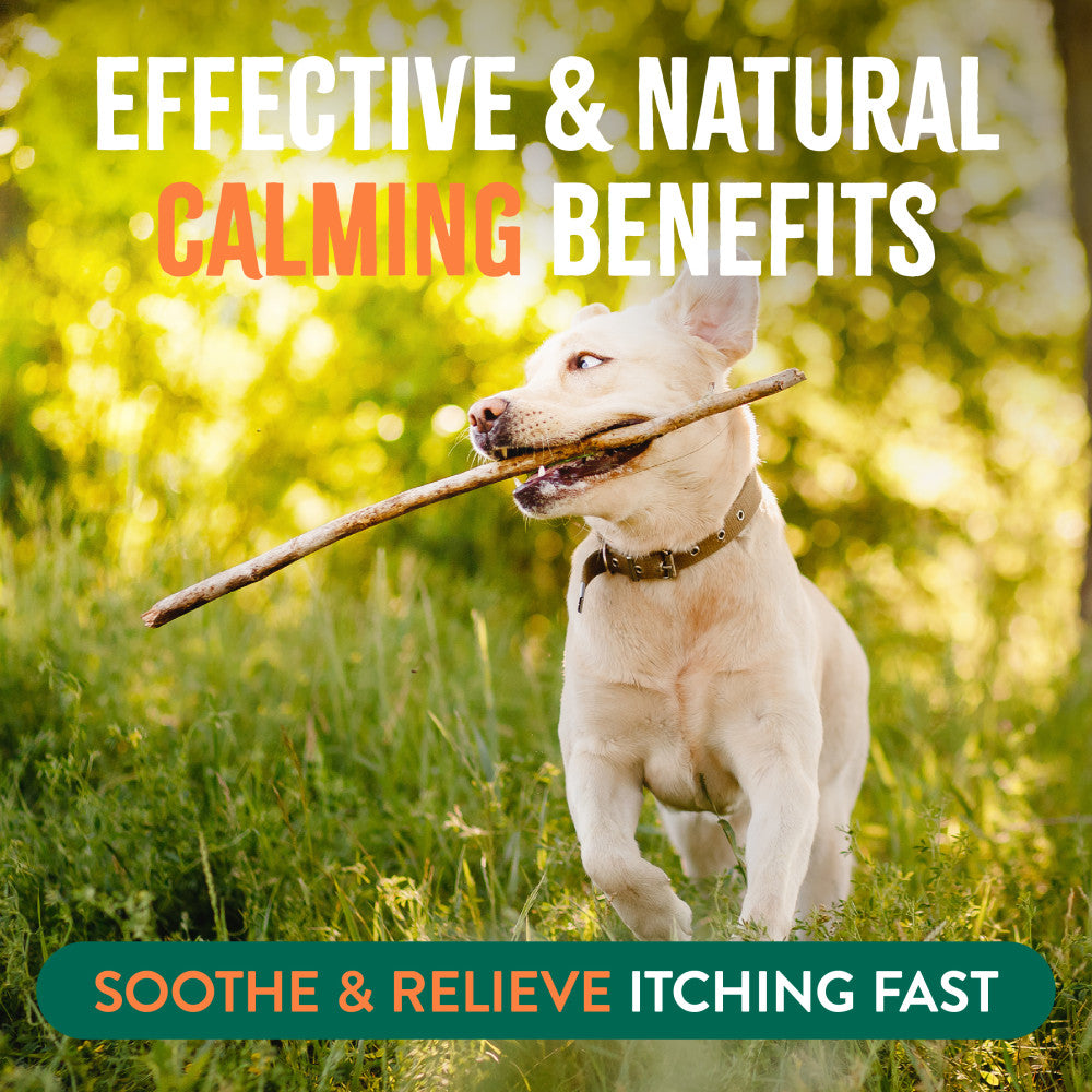 TropiClean Natural* Flea + Tick Bite Relief  Spray, 8oz