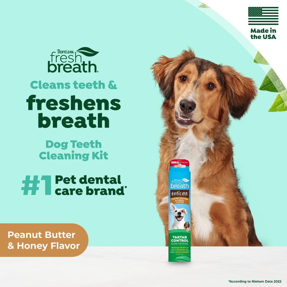 Fresh Breath Enticers Peanut Butter & Honey Gel, 2oz