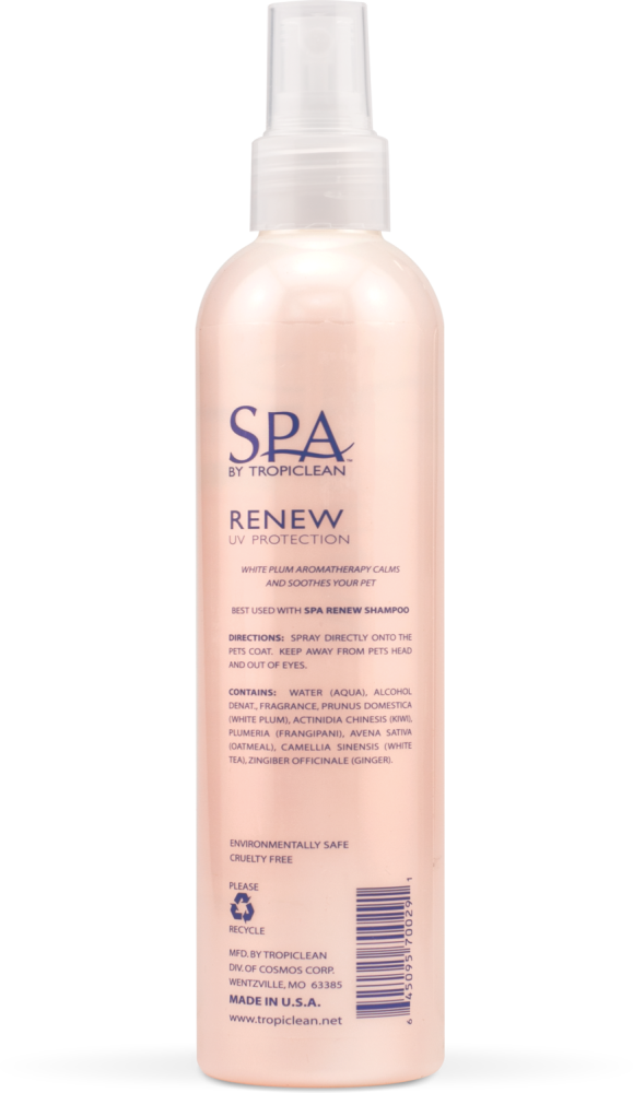 SPA by TropiClean Lavish Renew Cologne Spray for Pets, 8oz