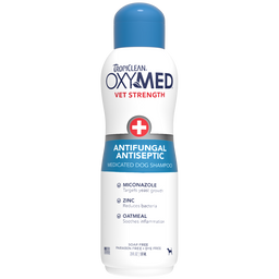 TropiClean OxyMed Antifungal & Antiseptic Shampoo, 20oz