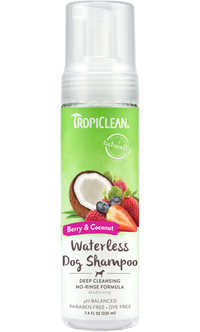 TropiClean Deep Cleansing Waterless Dog Shampoo, 7.4oz