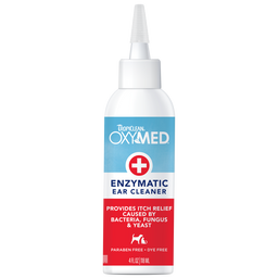 TropiClean OxyMed Enzymatic Ear Cleaner, 4oz