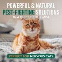 TropiClean Natural* Flea + Tick Cat + Home Easy Mist Spray, 14oz