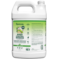 TropiClean Shed control conditioner 1 gallon bottle front