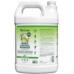 TropiClean Shed control conditioner 1 gallon bottle front